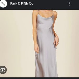 Park and Fifth Bowen Dress silver small